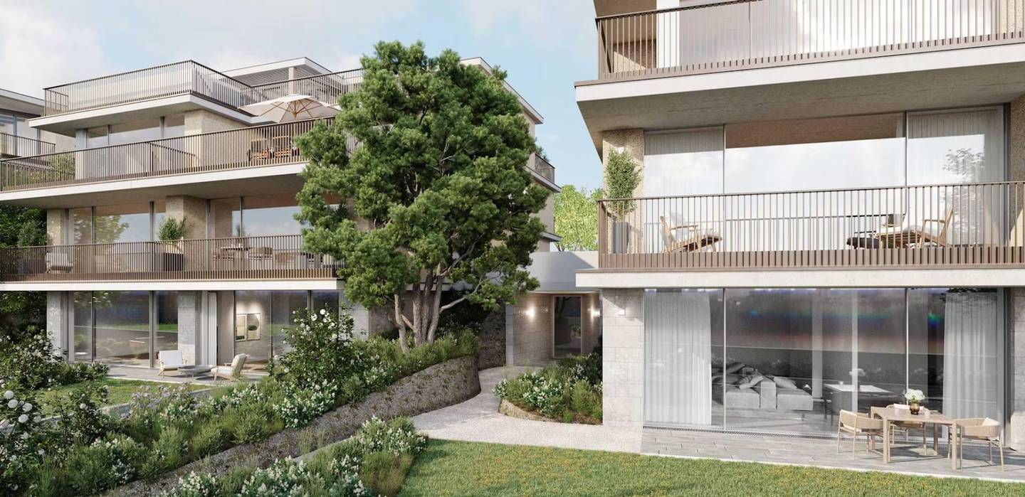 Newly built apartment with terrace