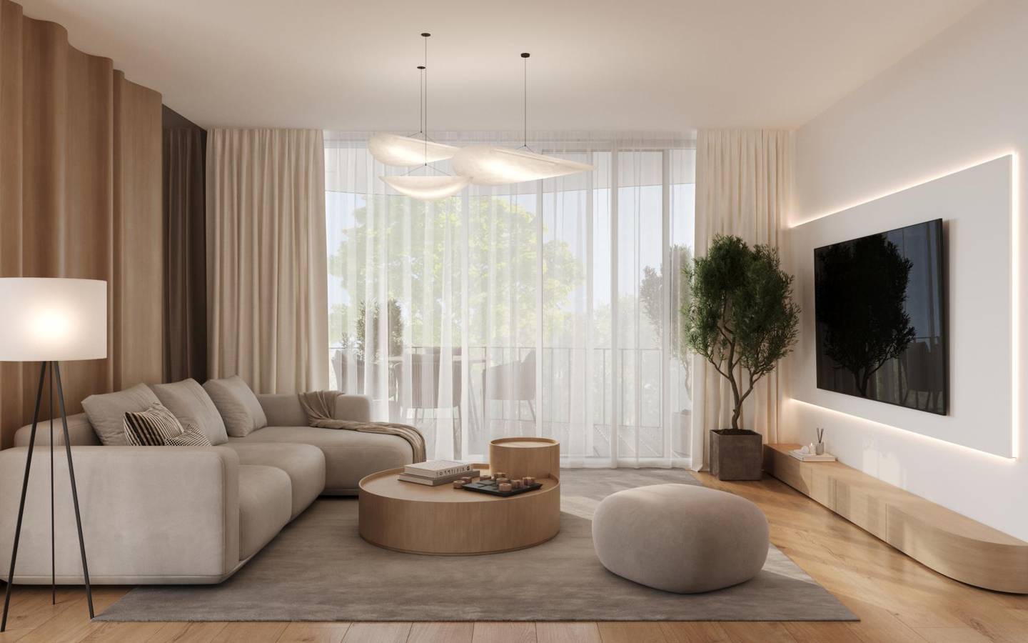 Apartment at Rosenhügel in Vienna with balcony