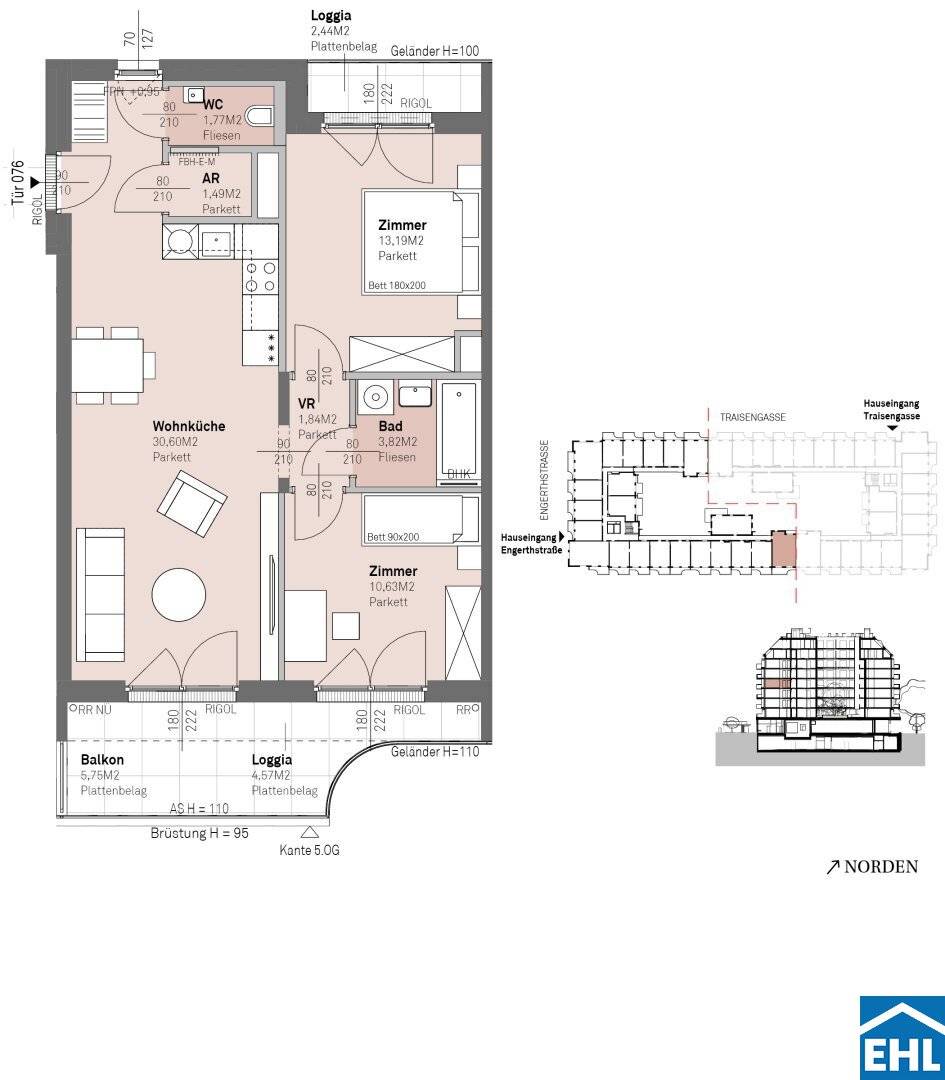 Zwischen Donau und Stadtleben – Wohnen in der Traisengasse