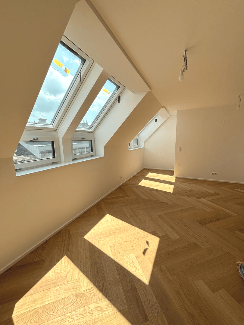 Dachgeschosswohnung 9th district new terrace
