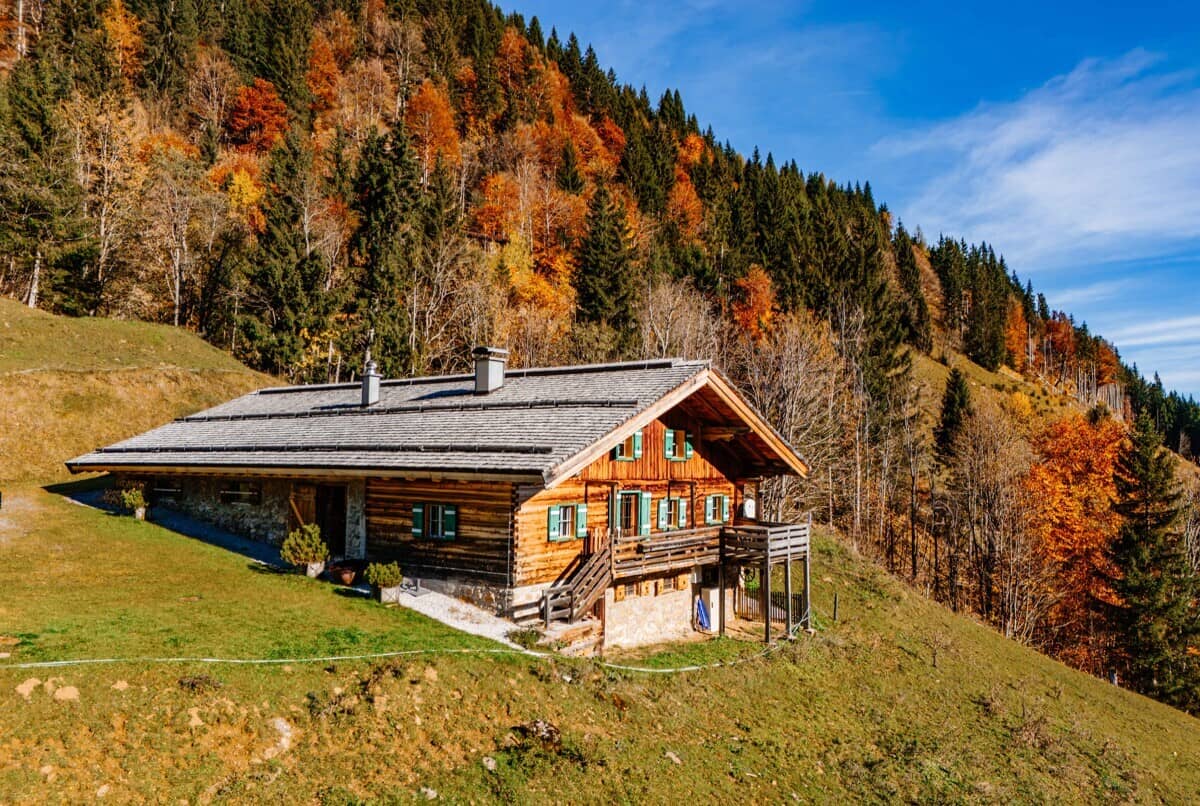 Holiday flat Leogang Schwarzleotal mountain view