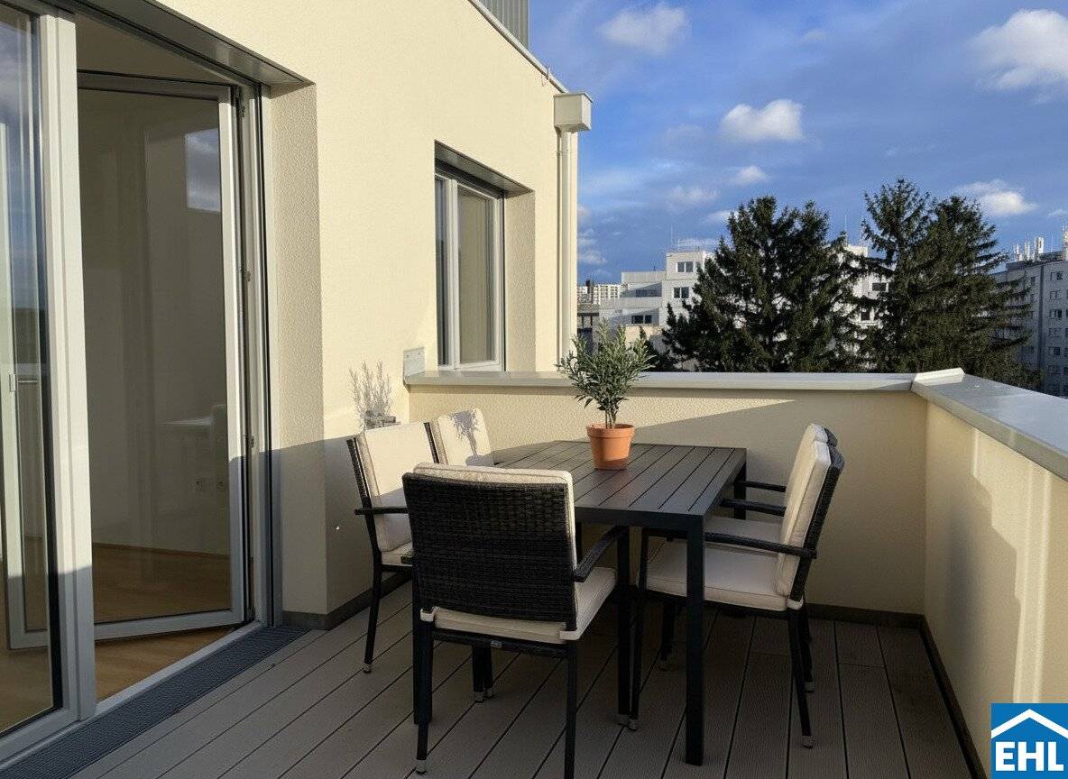 Apartment near Stadtpark Atzgersdorf with balcony
