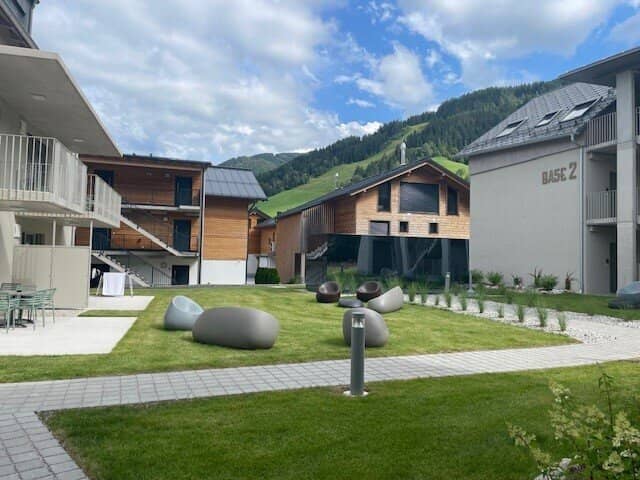 Wohnung nahe Skigebieten Reiteralm Privatgarten