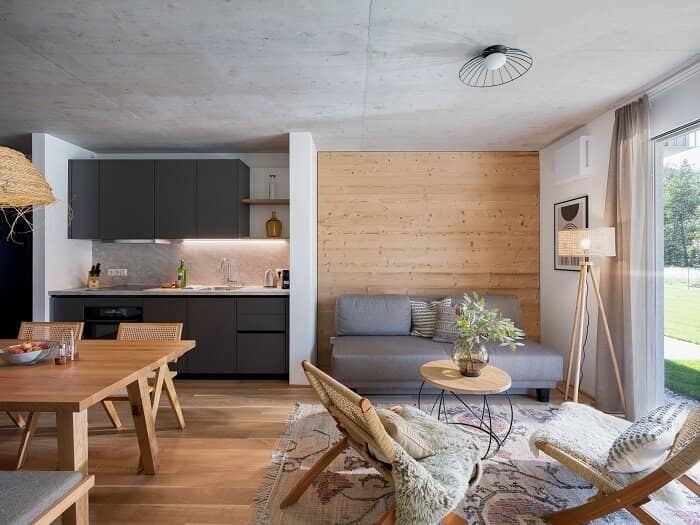 Wohnung nahe Skigebieten Reiteralm Privatgarten