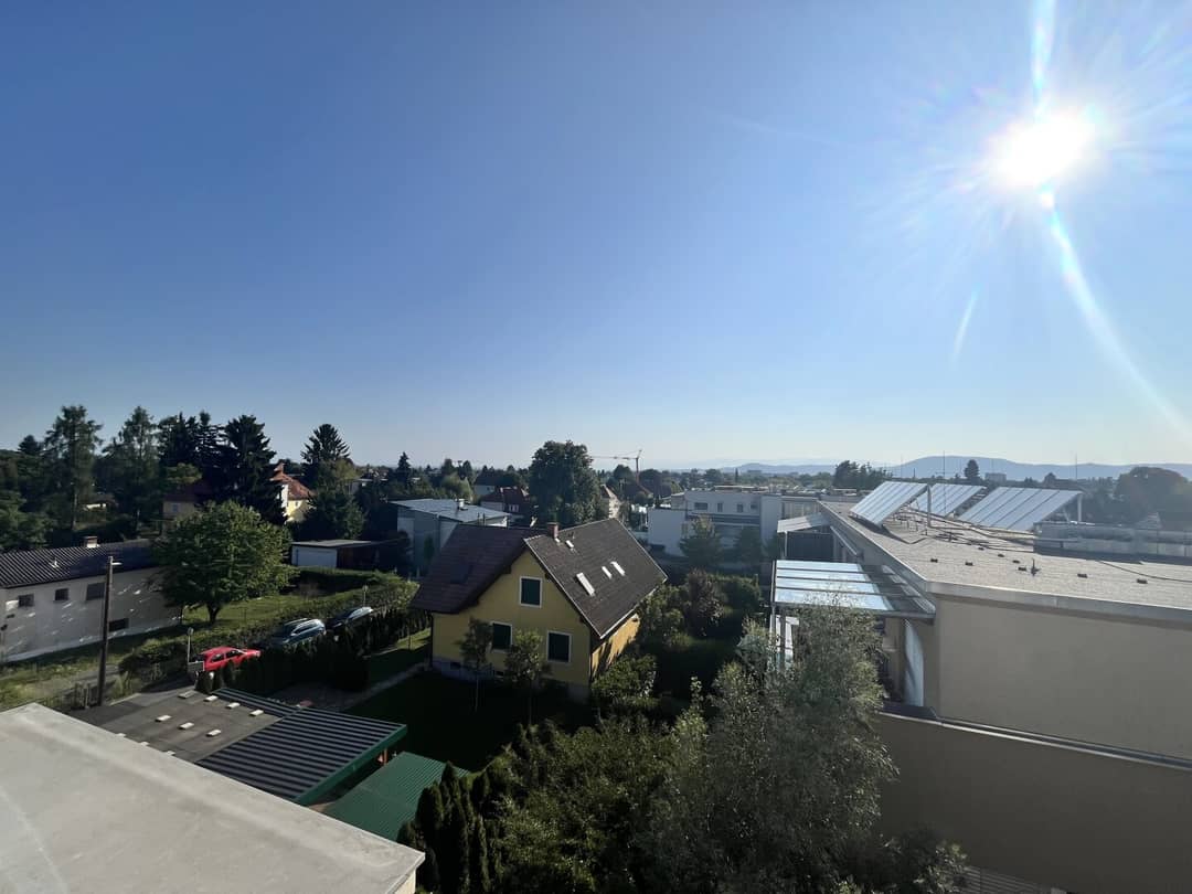 Wohnung Graz St Peter Luftig hell Terrasse