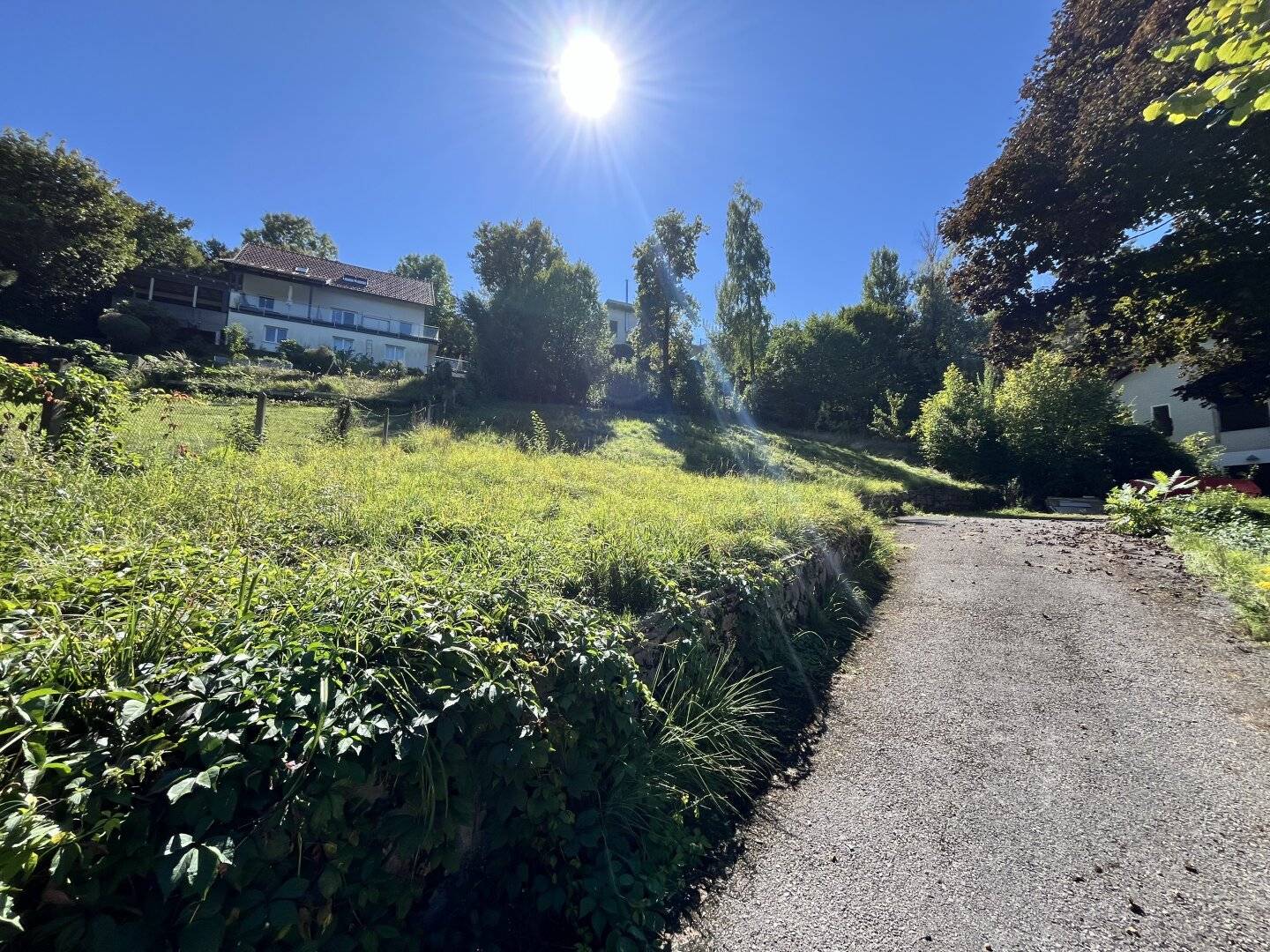 Graz-Andritz: Exclusive building plot with panoramic view and building permit for house and pool near Stoffbauer
