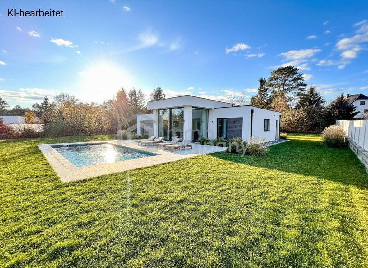 Baugrund in Lassee 640 m² mit Garten, Stadtblick – Pacht 4.000 €/Jahr