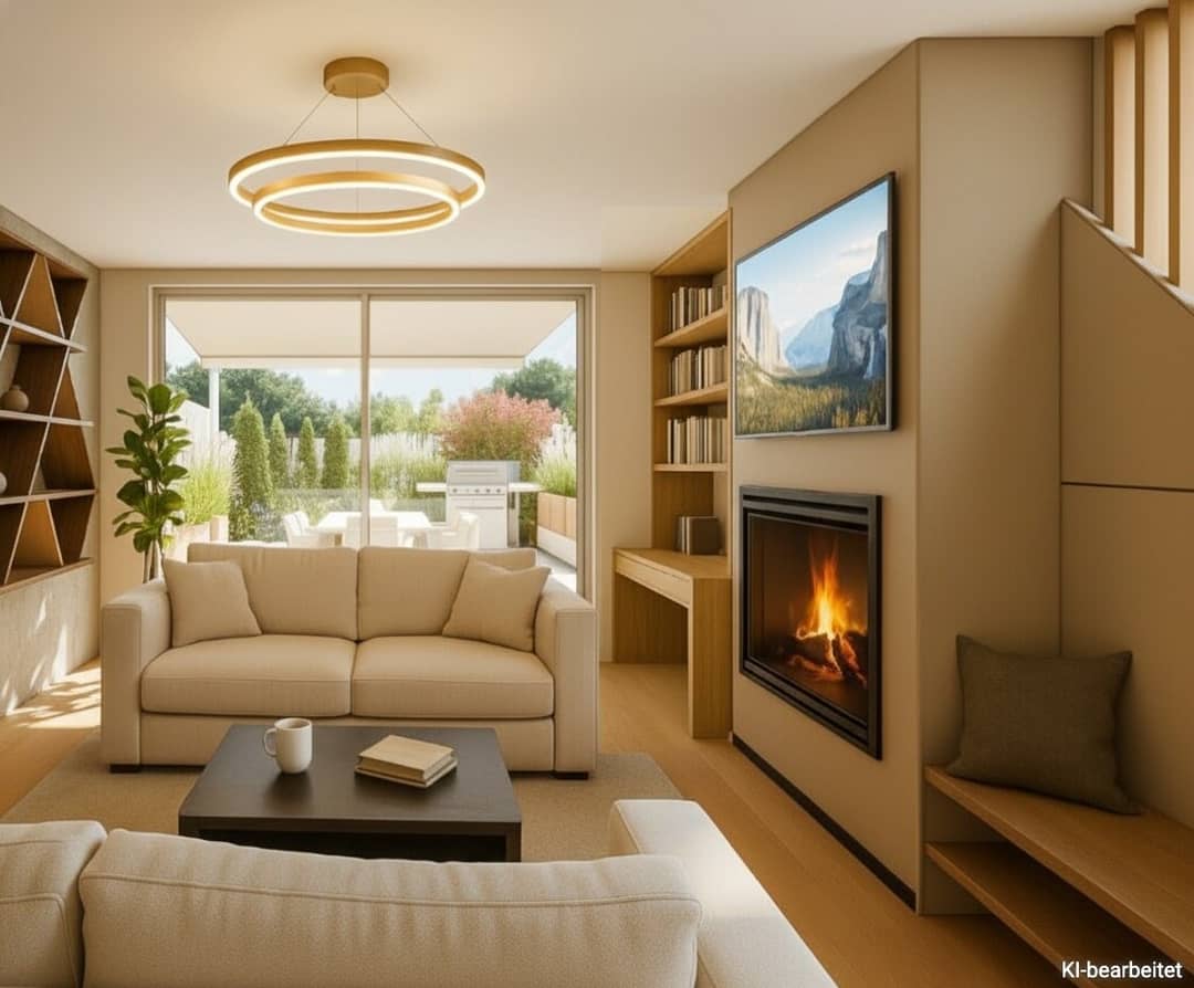 Apartment brand new with roof terrace and garden