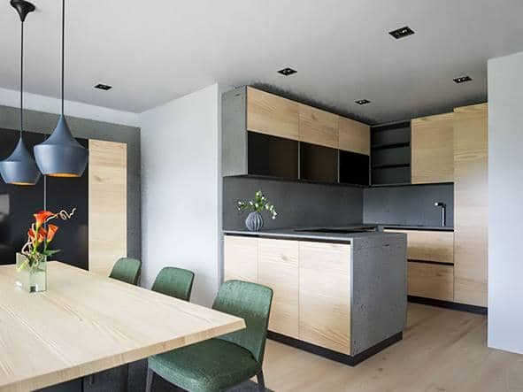 Ground floor apartment with mountain view terrace and garden