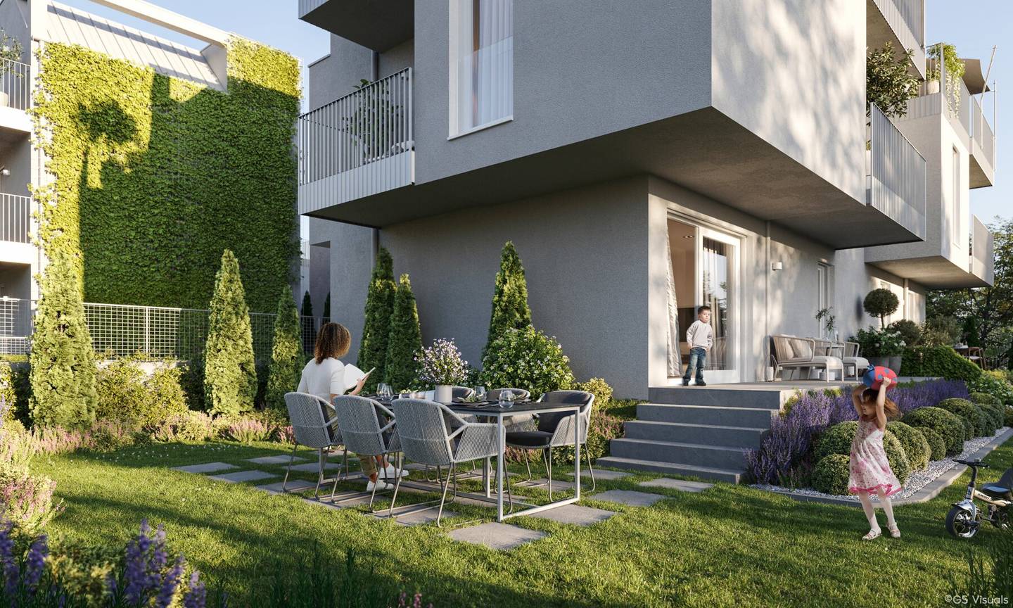 Moderne Erstbezug Neubauwohnung mit Balkon an der Alten Donau