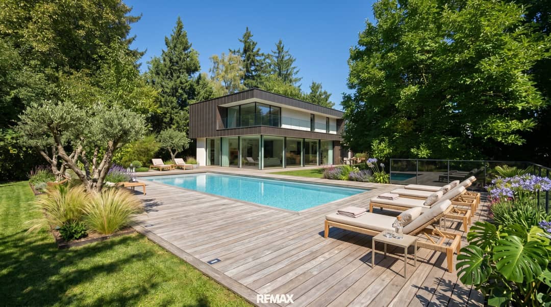 Einfamilienhaus in Maurer Premium-Lage mit Garten & Wintergarten