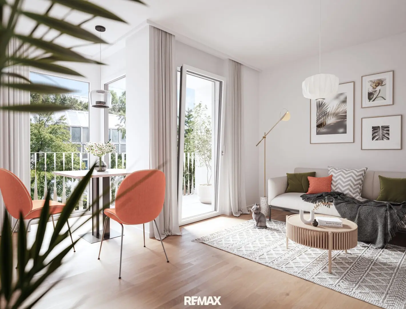 Apartment near Althangrund Campus terrace
