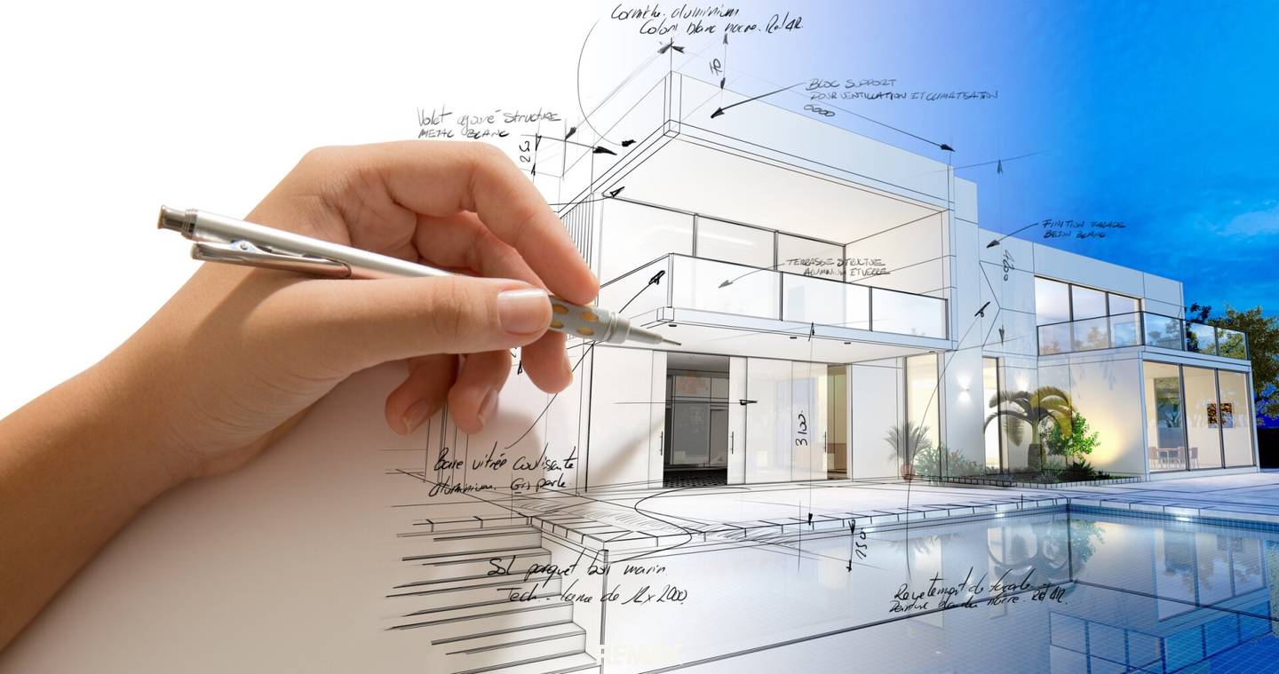 It's time to plan the villa with a pool! We have a great plot for you