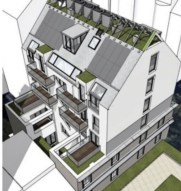 Charming tenement house with approved additional storeys