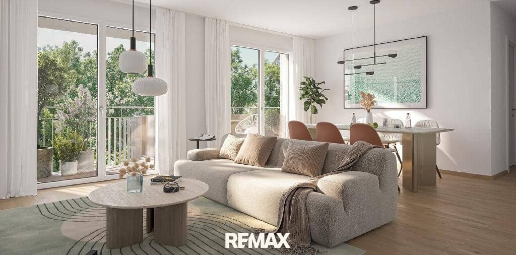 Newly built Wohnung with Danube view and terrace