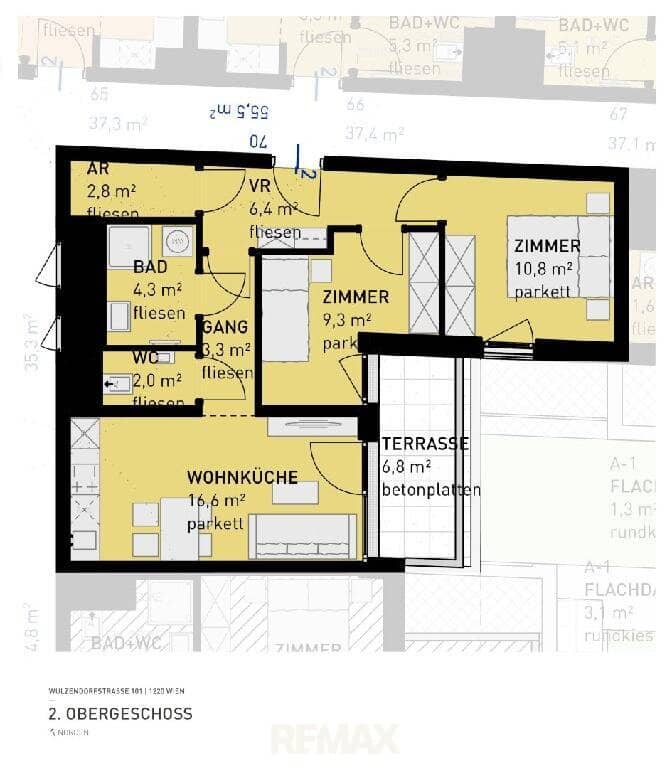Living in the popular Aspern - INVESTMENT