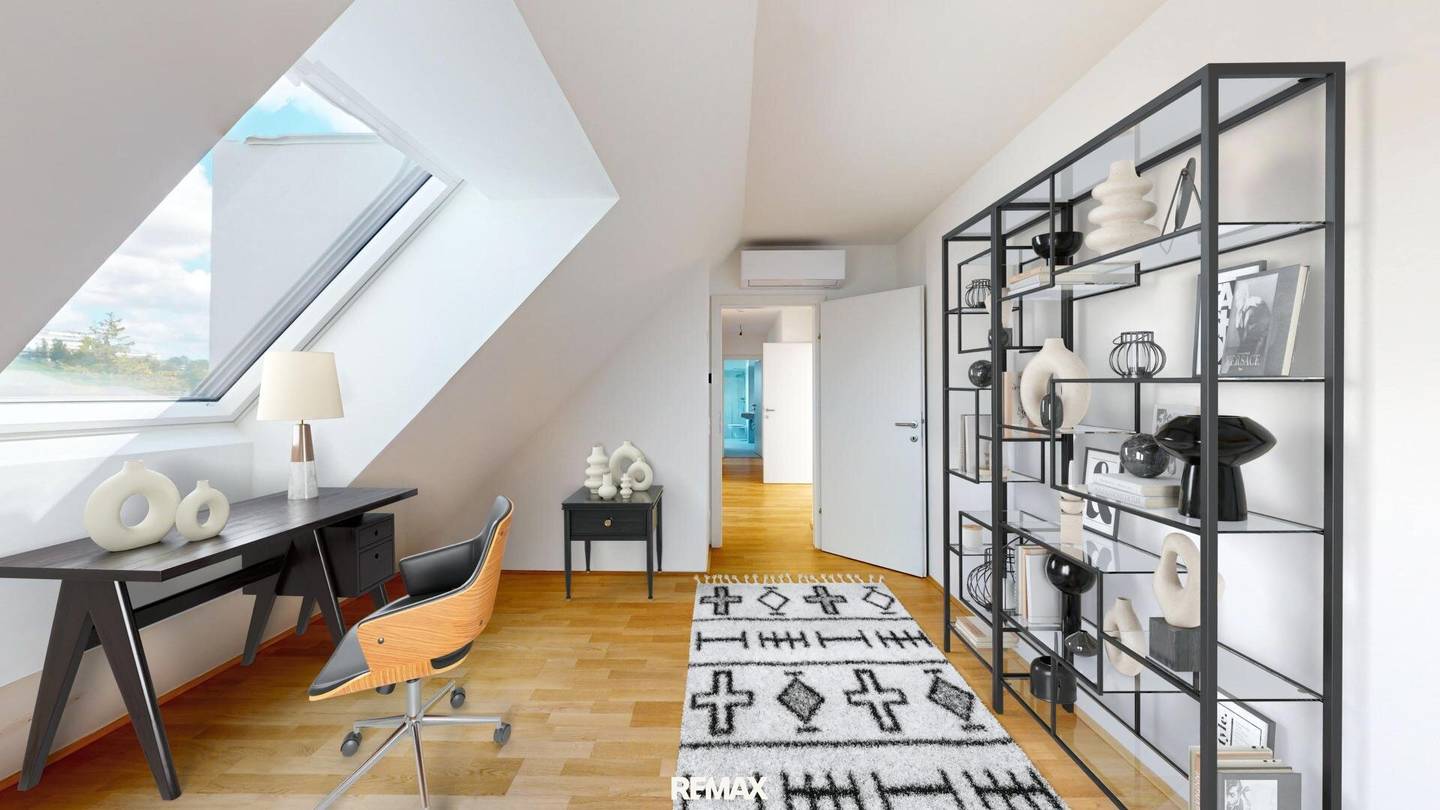119 m² top floor apartment | distant view