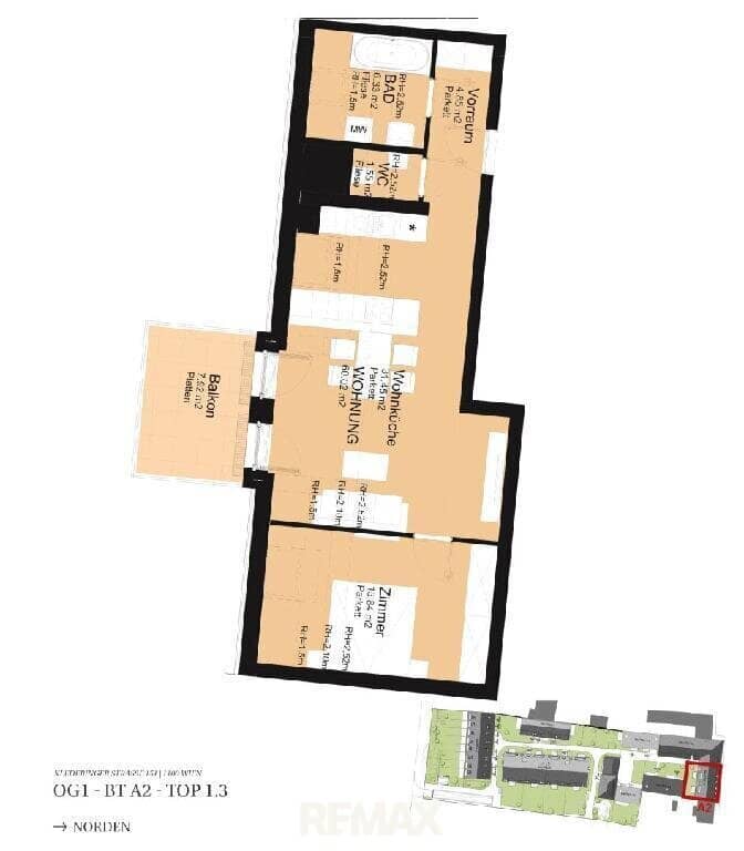 Wohnung Erstbezug Balkon provisionsfrei