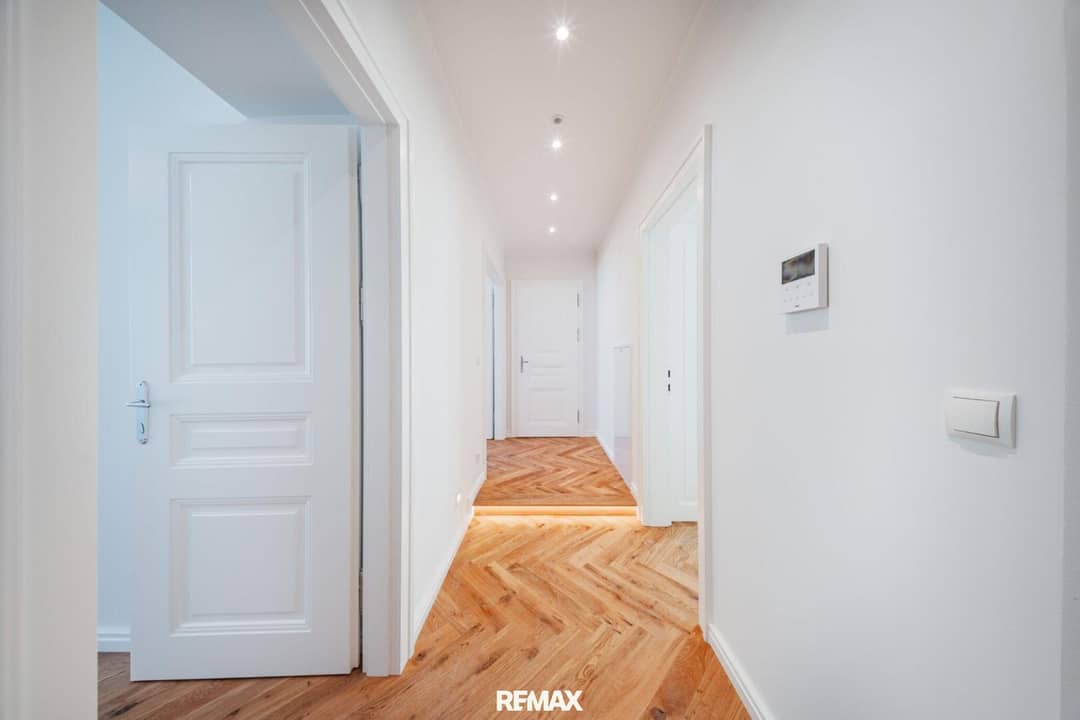 Wohnung nachhaltig saniert Altbau Loggia