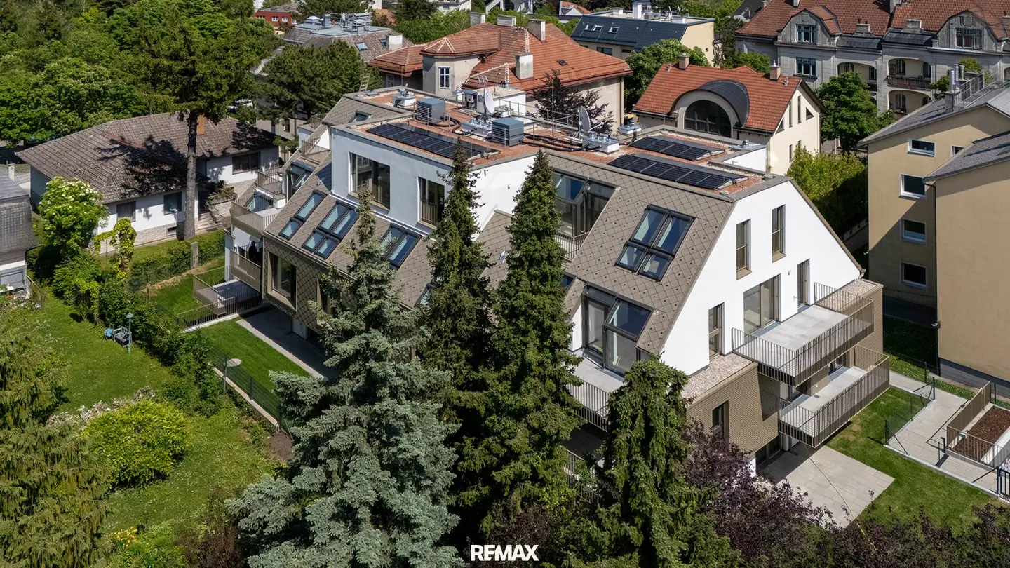 Newly built attic apartment with balcony