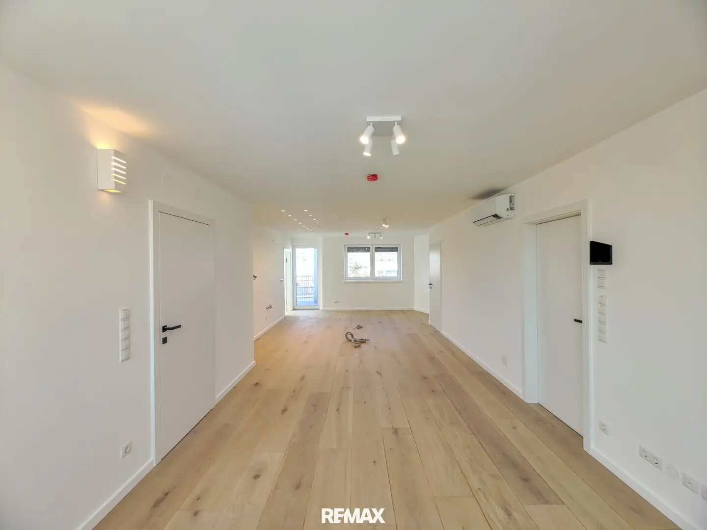 Attic apartment in historic building with city view