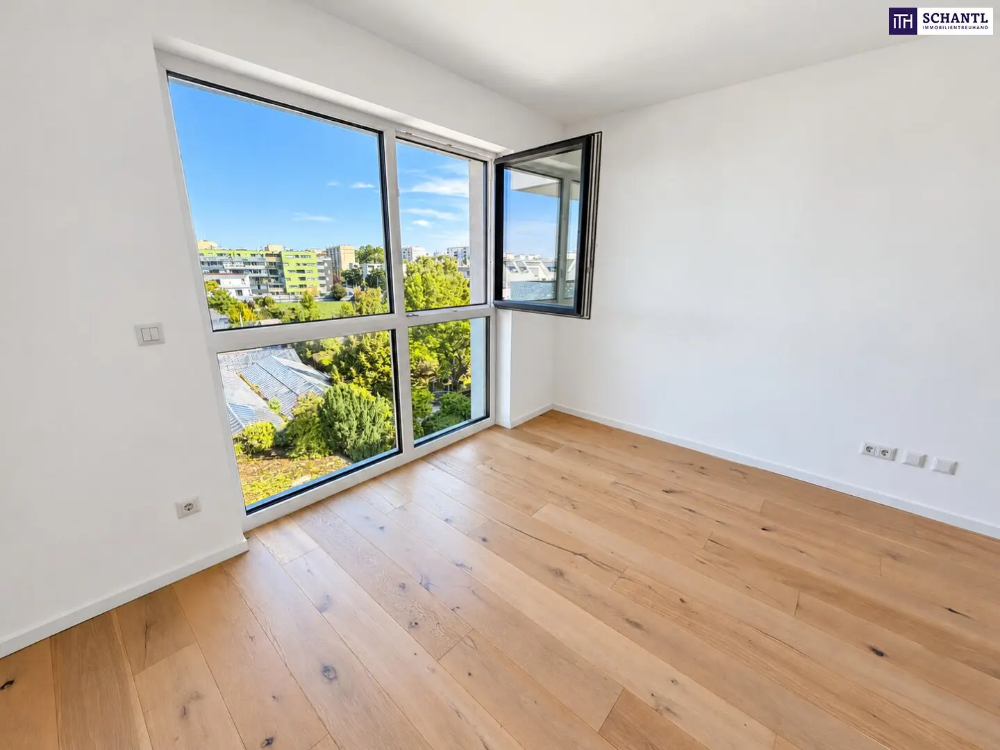 Terrassenwohnung in Wien 22, nahe U1 Kagraner Platz mit Loggia