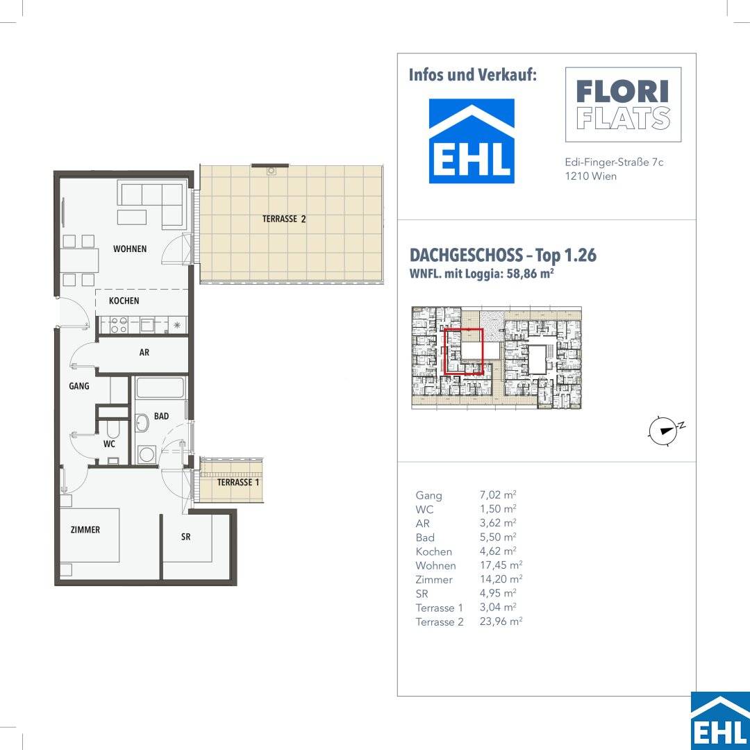 Provisionsfrei Neubauwohnung Erstbezug Loggia