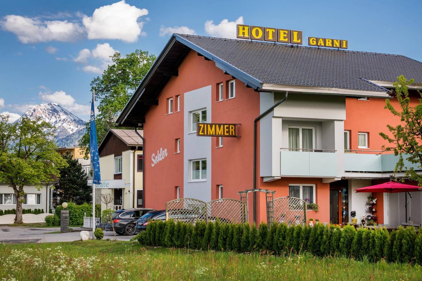 Ganzjahresbetrieb Hotel Garni in Villach – 400 m² Fläche, 10 Parkplätze