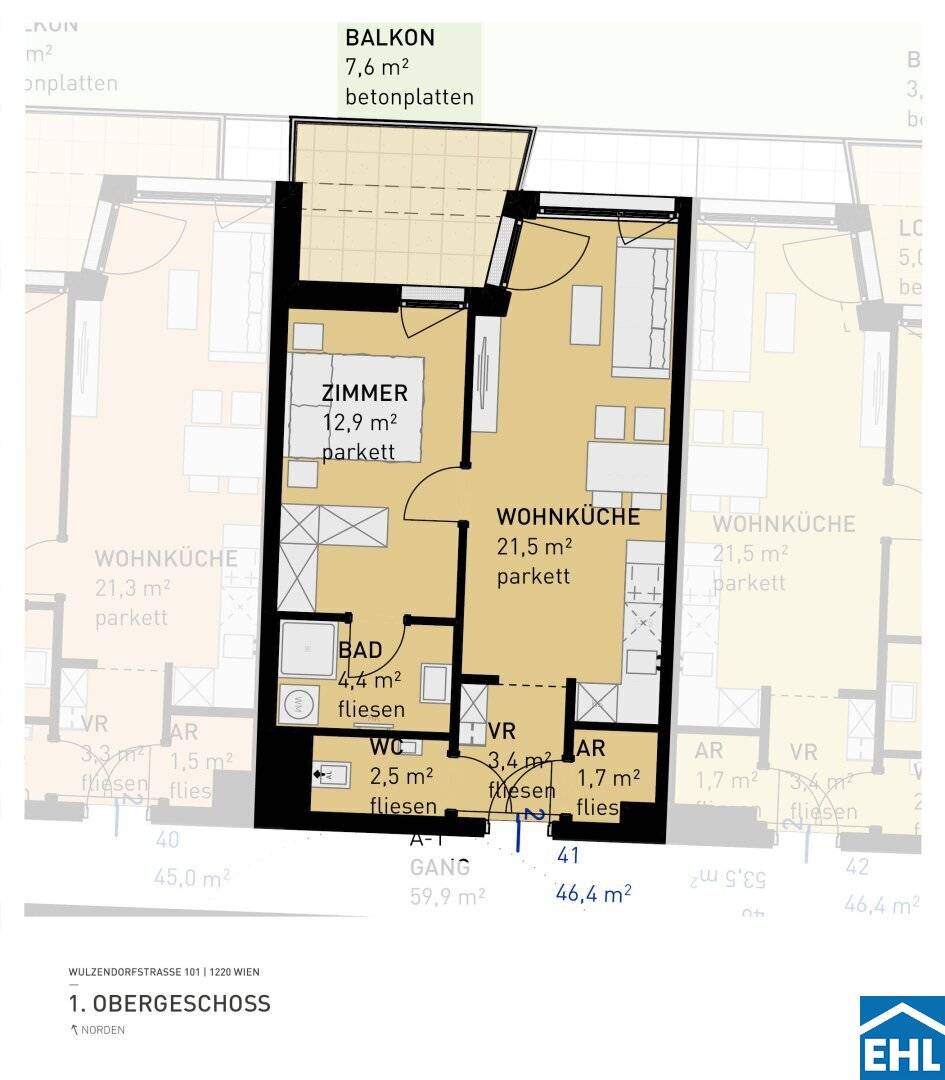 Stadtnah und doch entspannt: Wulzendorfstraße 101!