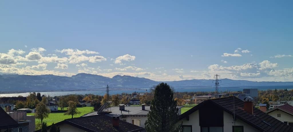 Grundstück Hörbranz: 650 m² in Hanglage mit Seesicht über Bodensee