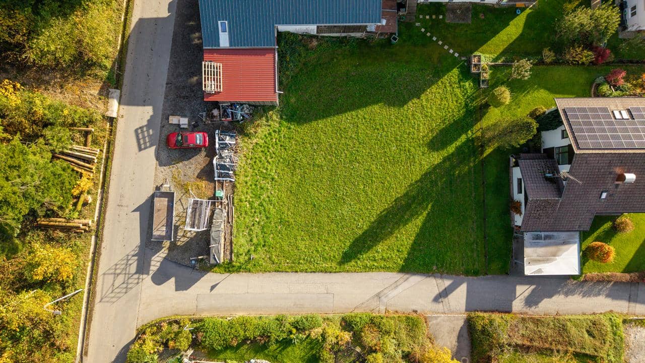 Grundstück Hörbranz: 650 m² in Hanglage mit Seesicht über Bodensee