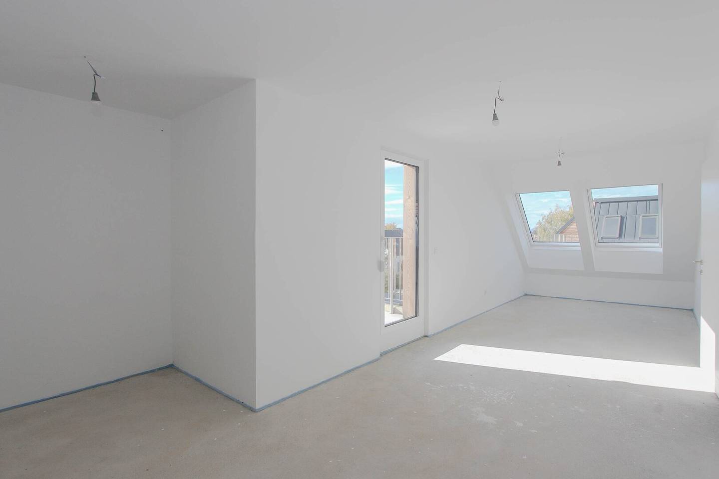 Wohnzimmer aktuell belagsfertig