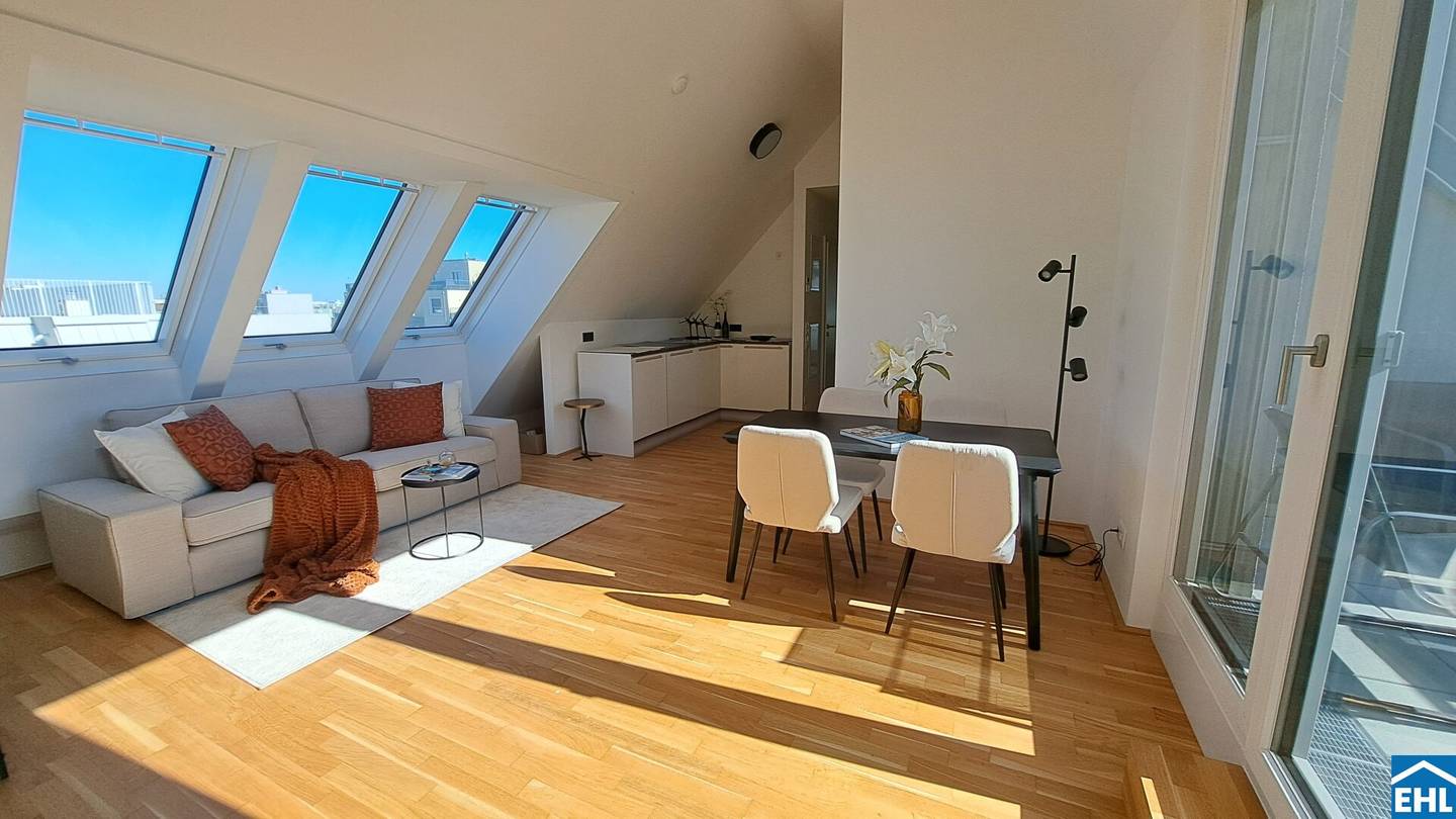 Apartment with outdoor space near the Old Danube