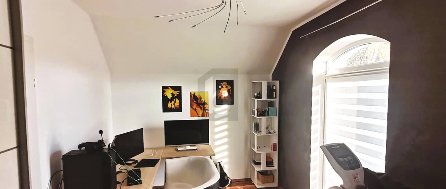 Family apartment with garden and pool