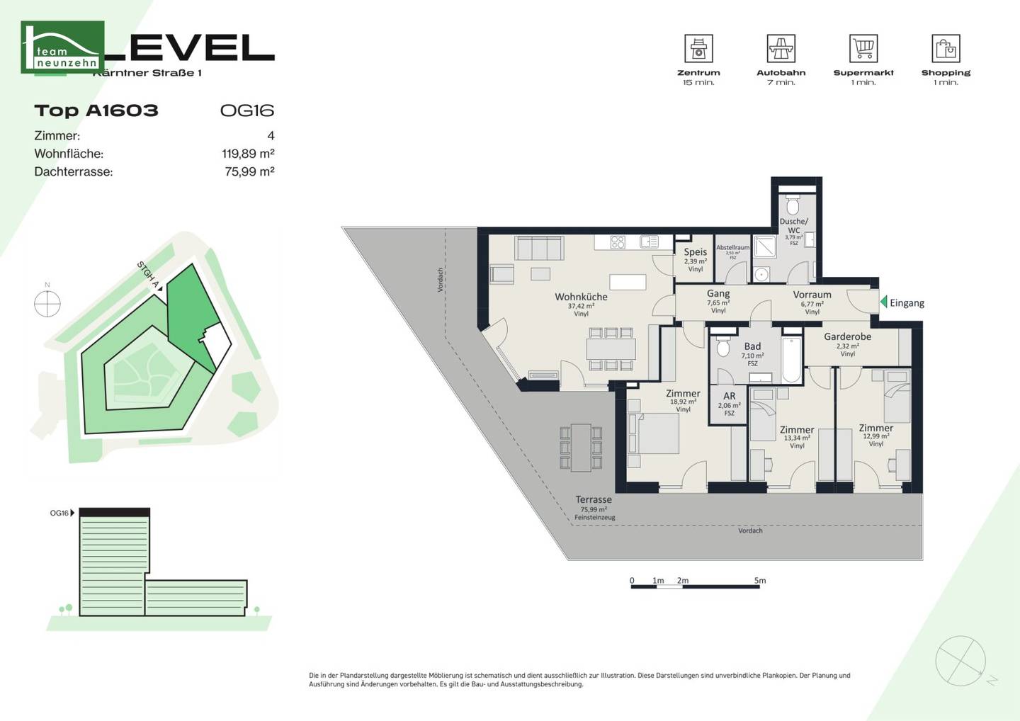 New Level – New Lifestyle – Kärntner Straße 1, 8020 Graz