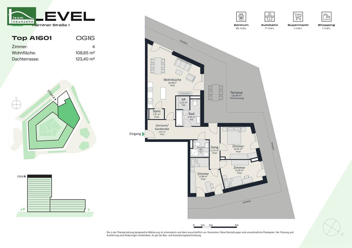 At home in the skyline – Exclusive first occupancy available immediately