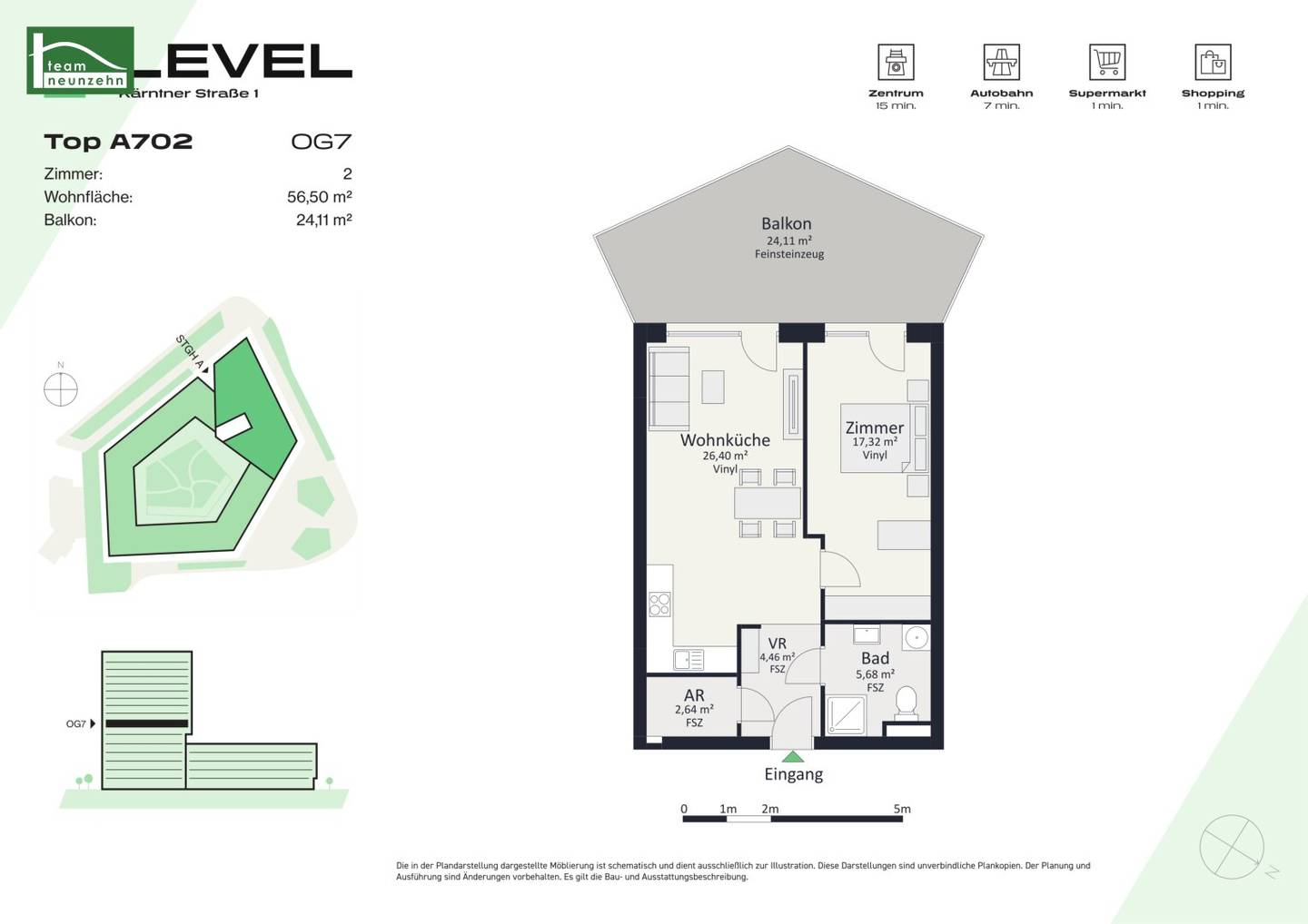 Urban living dream above the rooftops of Graz – Secure your first-occupancy apartment with a panoramic view