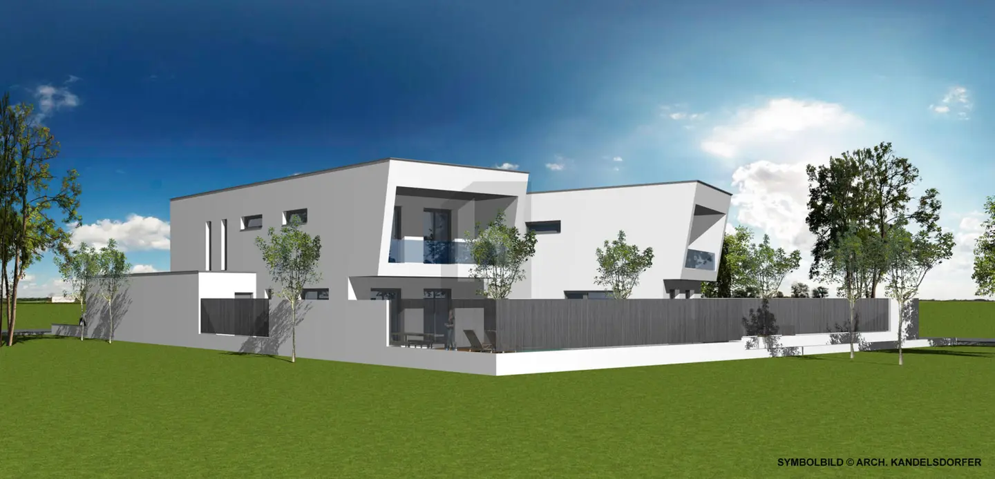 Family apartment in quiet green location with outdoor space