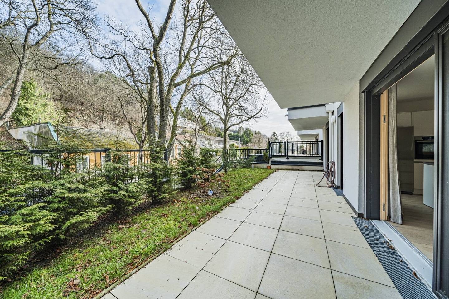 Terrasse und Garten