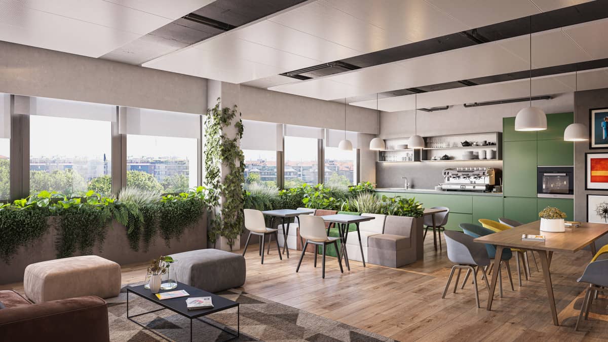 Bürofläche am Wienerberg – myhive URBAN GARDEN, modern & nachhaltig