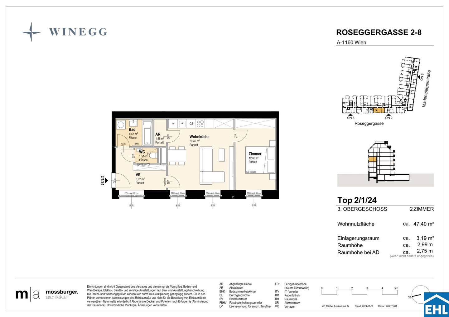 Wohnung Erstbezug nahe Wilhelminenberg