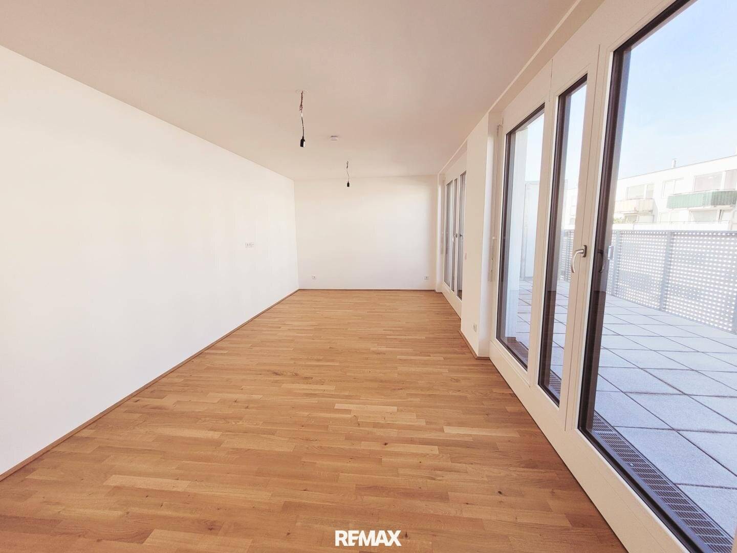 First occupancy apartment with large terrace