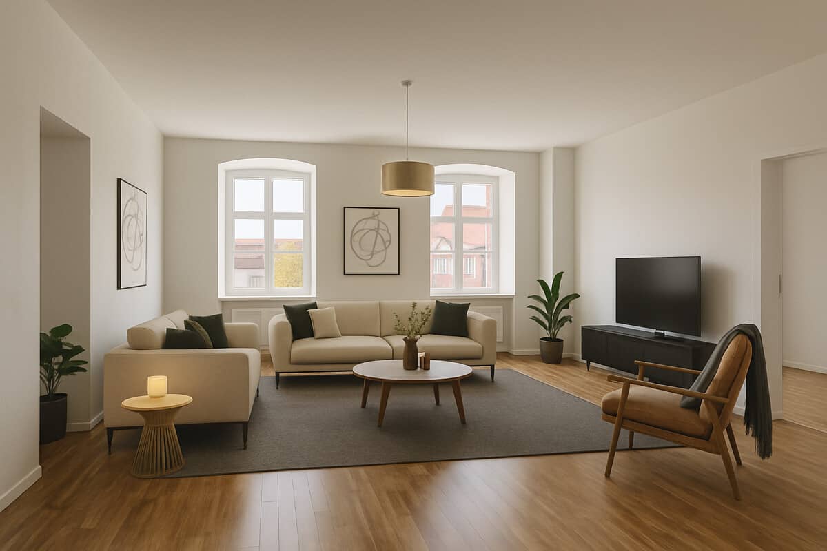 Dachgeschosswohnung Altbau mit Blick Schneeberg