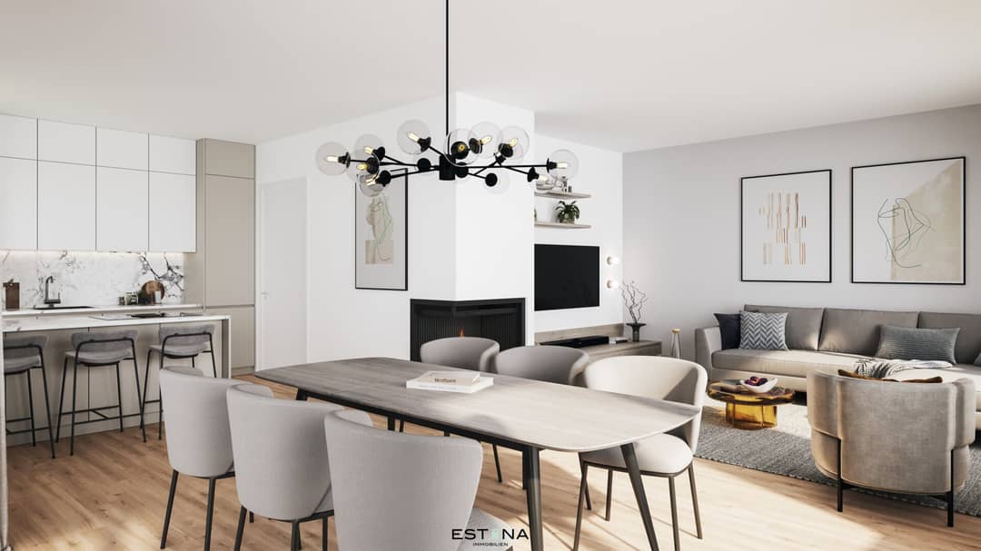 Neubau Wohnung mit privatem Seezugang