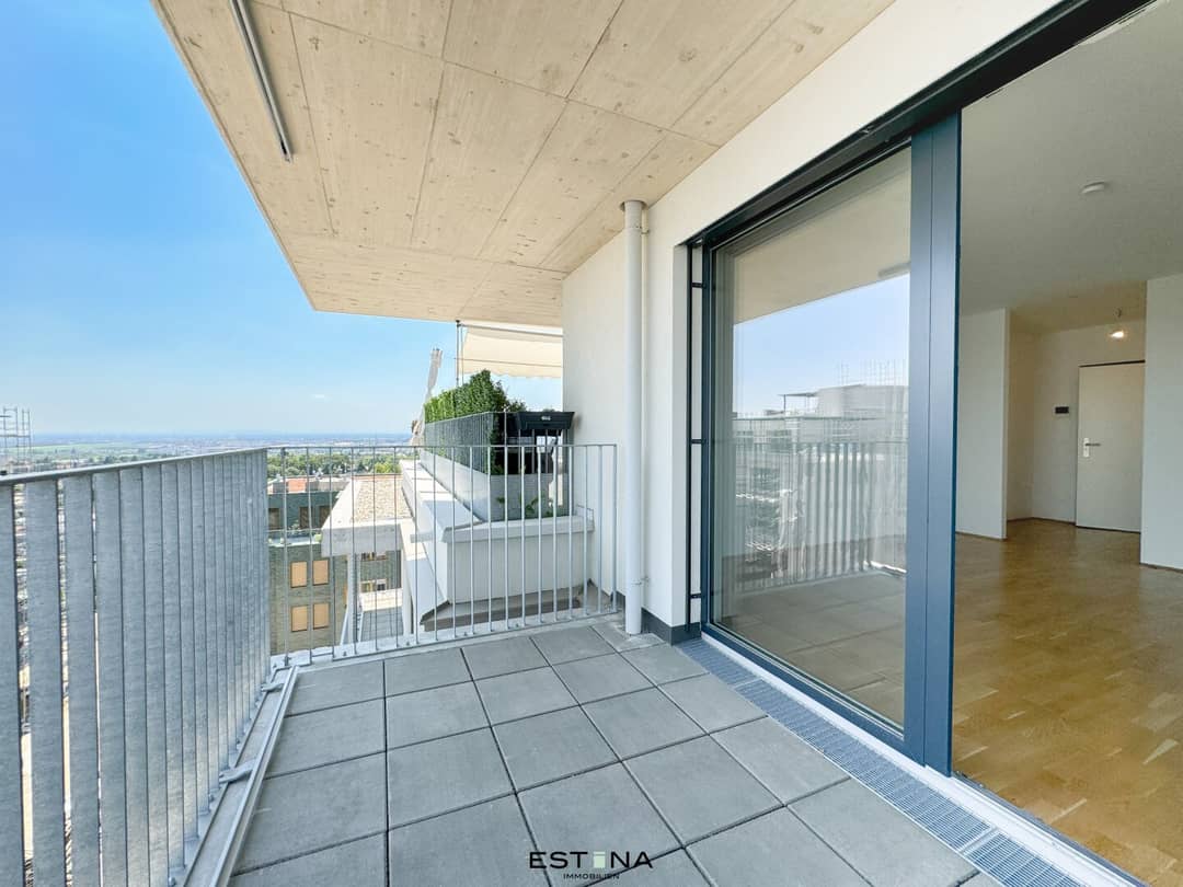 Neubau Wohnung Balkon nahe U1 Altes Landgut