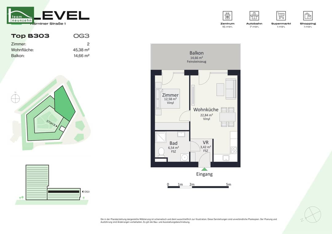 Neues Level – Neues Lebensgefühl – Kärntner Straße 1, 8020 Graz