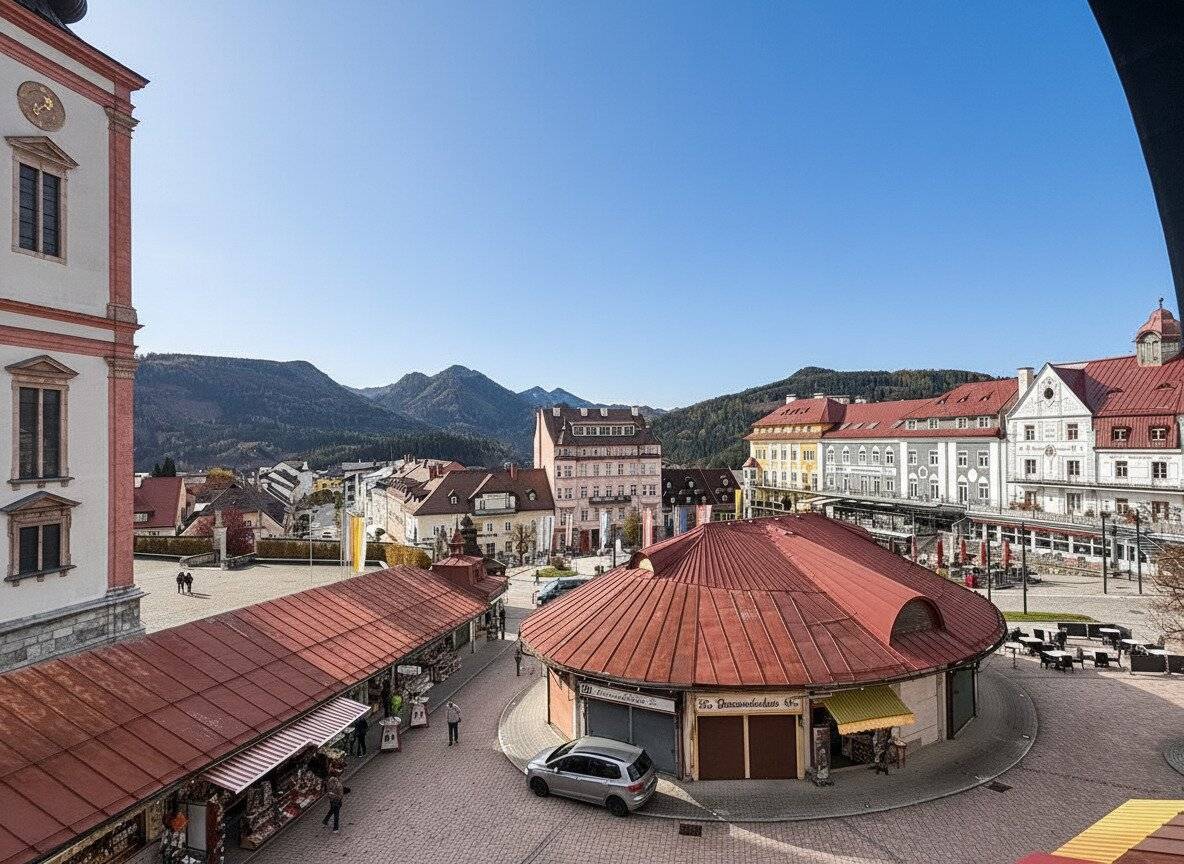 Residential and Commercial Building in the Heart of Mariazell