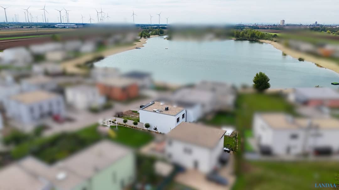 Moderne Doppelhaushälfte in Parndorf mit Garten & 5 Zimmern am See