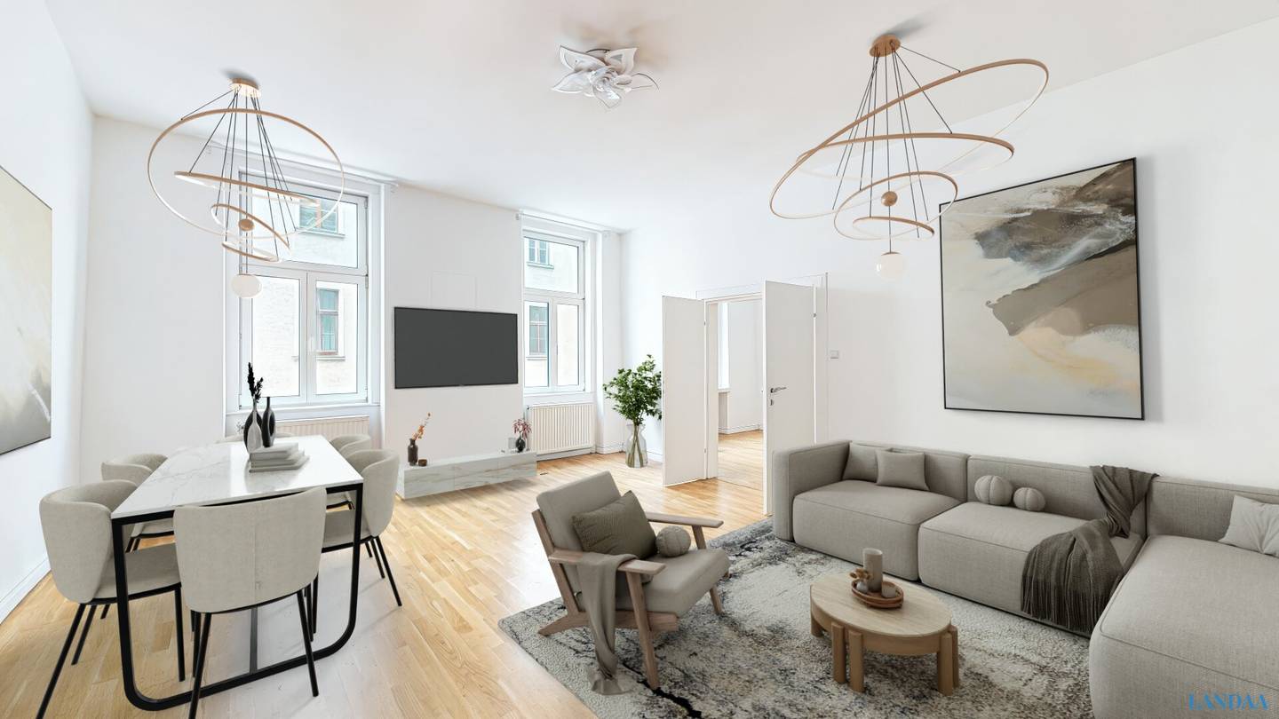 Wohnung Altbau nahe Karmelitermarkt und Donaukanal