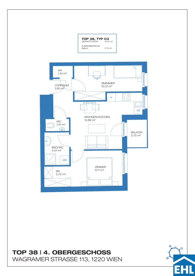 Dreamlike condominiums at Alte Donau living where others vacation
